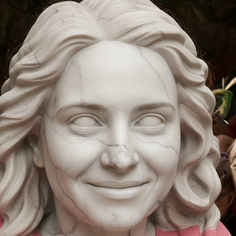 Example: Marble statue